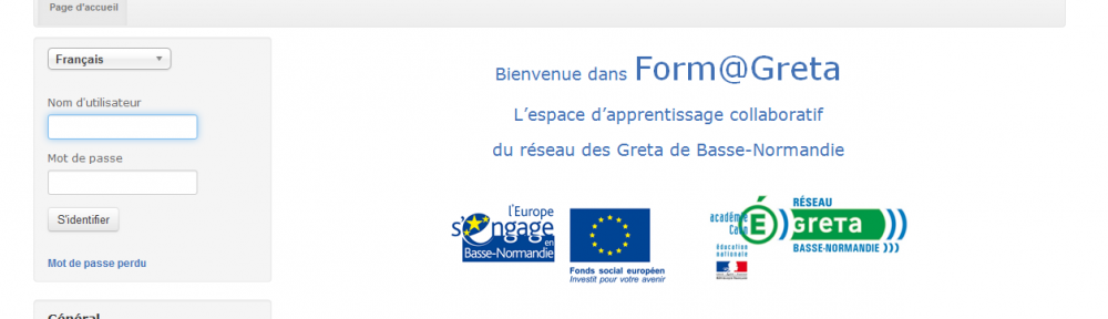 capture d'ecran du site form@GRETA